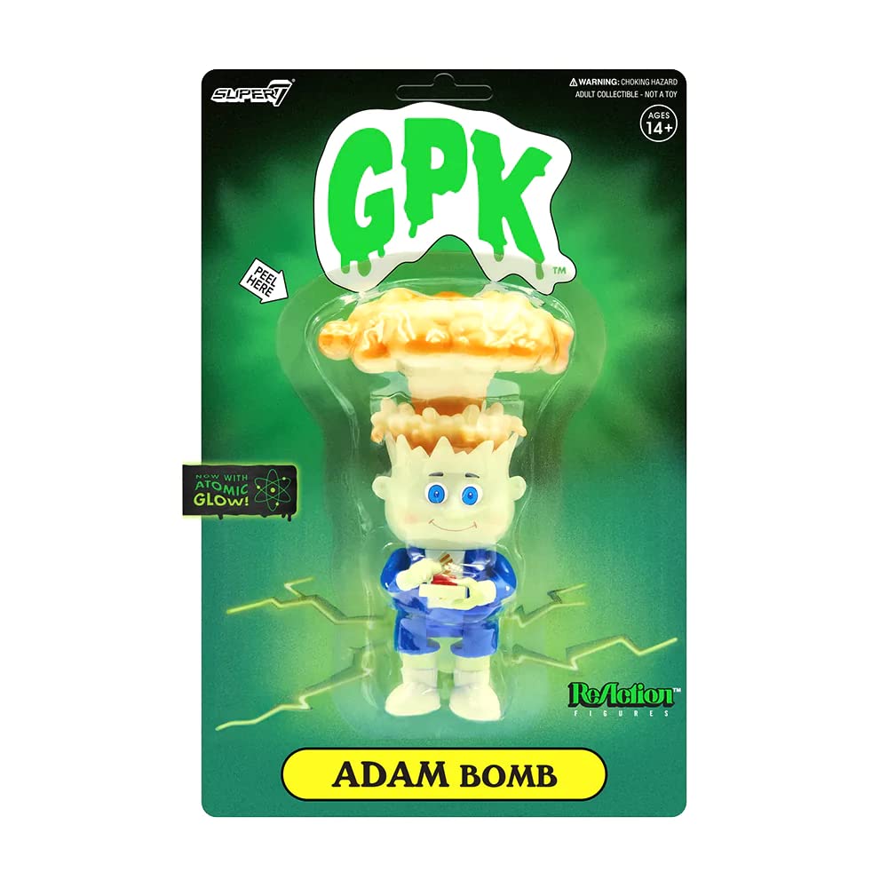 Figura De Acción Super 7 Gpk Adam Bomb Glow Reaction - Venta Internacional.