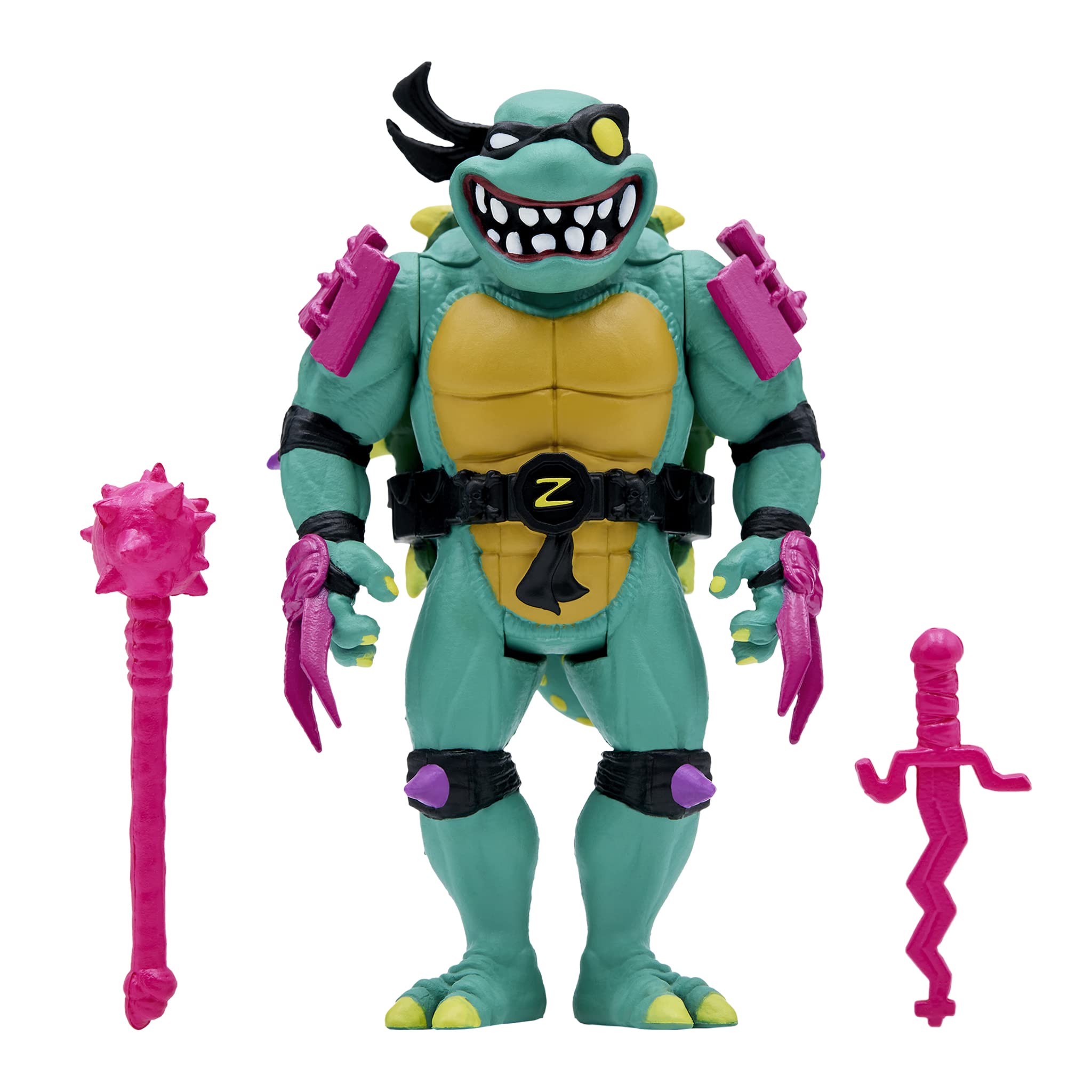 Foto 3 pulgar | Figura De Acción Super7 Teenage Mutant Ninja Turtles Slash, 9,5 Cm - Venta Internacional.