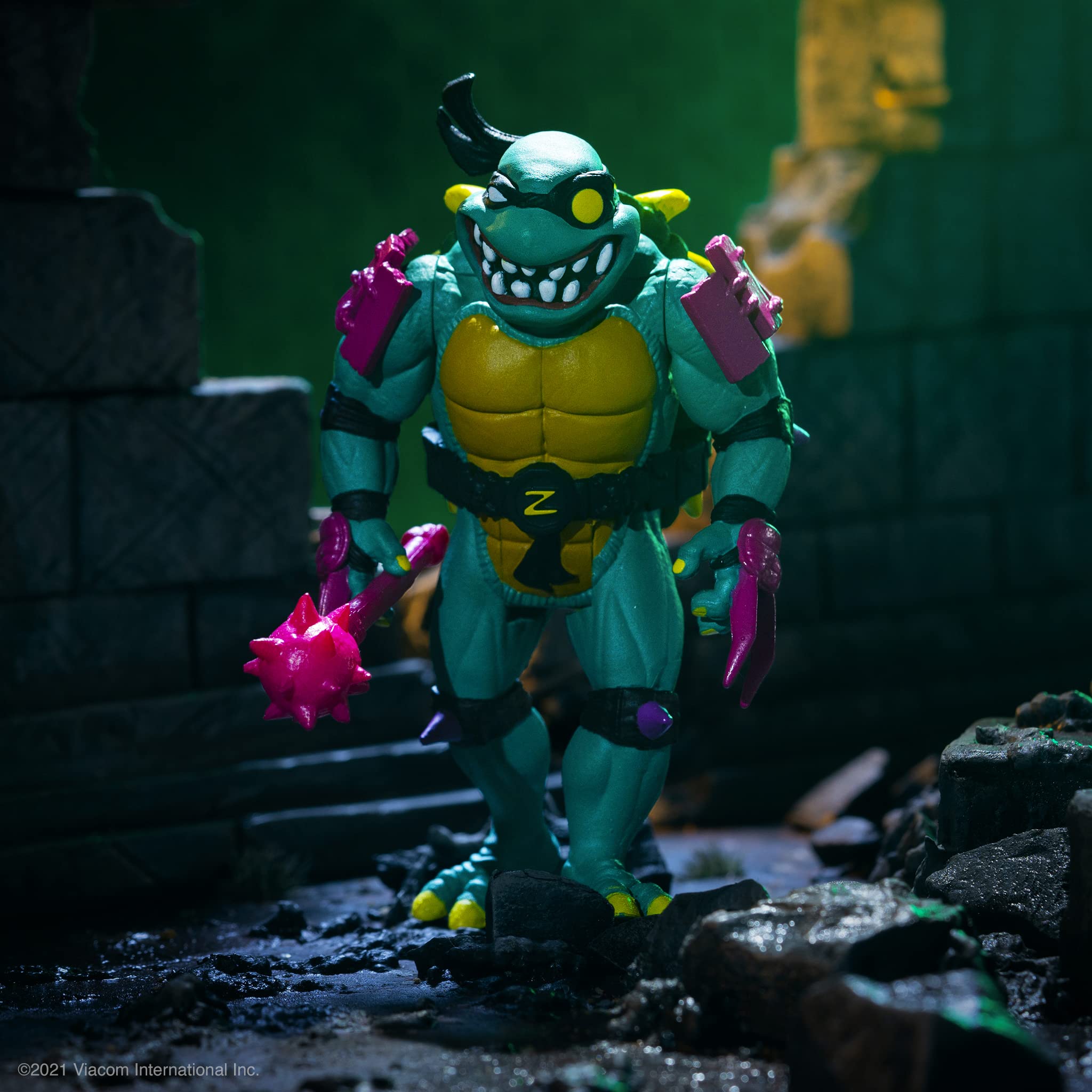 Foto 4 pulgar | Figura De Acción Super7 Teenage Mutant Ninja Turtles Slash, 9,5 Cm - Venta Internacional.