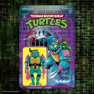 Foto 5 | Figura De Acción Super7 Teenage Mutant Ninja Turtles Slash, 9,5 Cm - Venta Internacional.