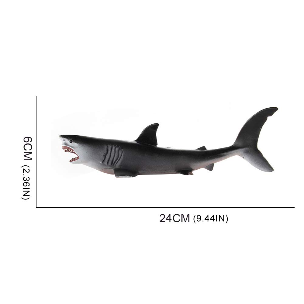 Foto 6 pulgar | Figura De Juguete Con Forma De Tiburón Blanco Con Forma De Animal Marino Para Niños De 5 A 8 Años - Venta Internacion