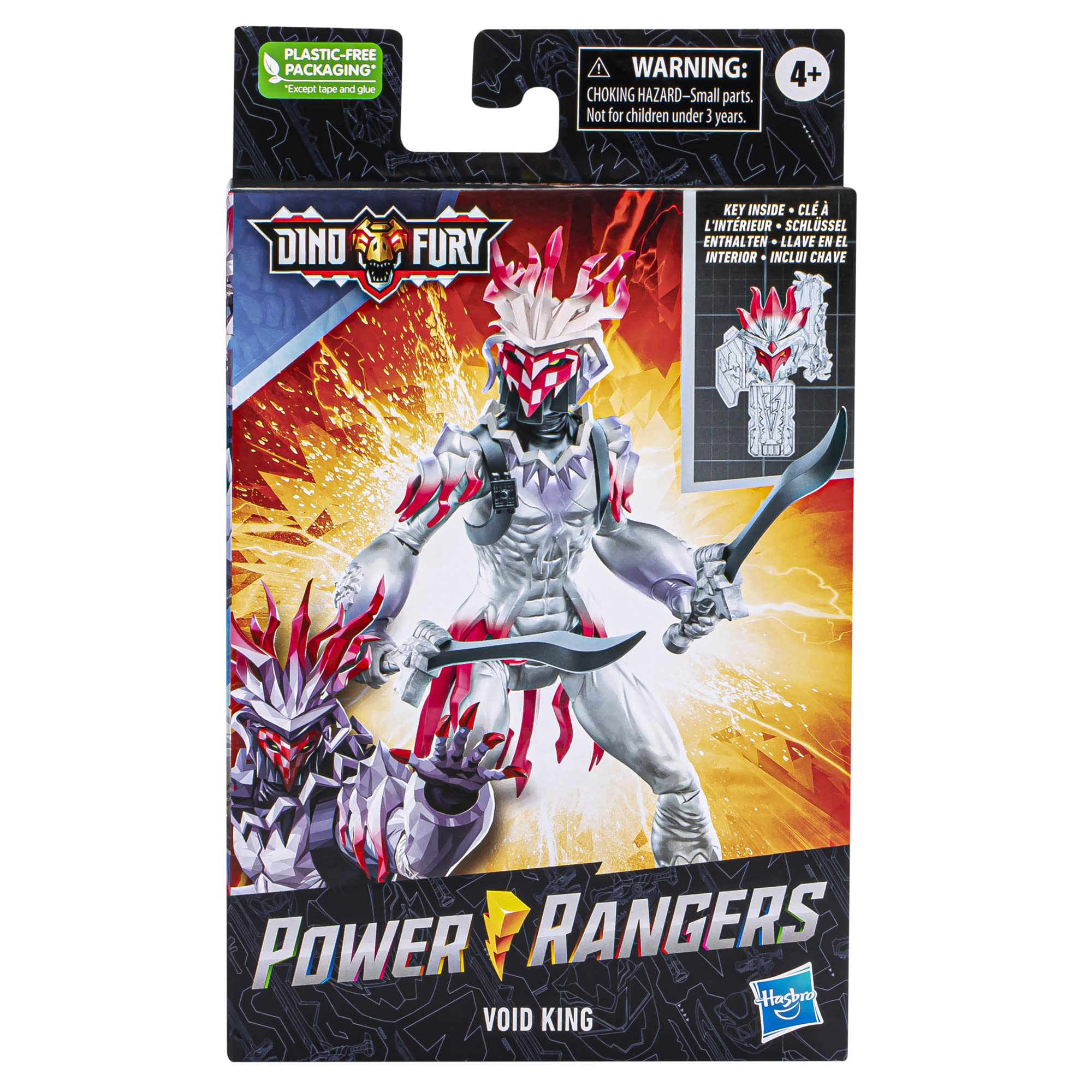 Foto 5 pulgar | Figura De Acción Power Rangers Dino Fury F8155 Void King 15 Cm - Venta Internacional.