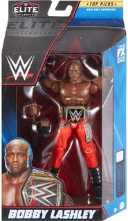 Foto 7 | Figura De Acción Mattel Wwe Bobby Lashley Top Picks Elite De 6 Pulgadas - Venta Internacional.