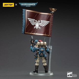 Foto 3 | Figura De Acción Joytoy Warhammer 40k Astra Militarum Escala 1/18 - Venta Internacional.