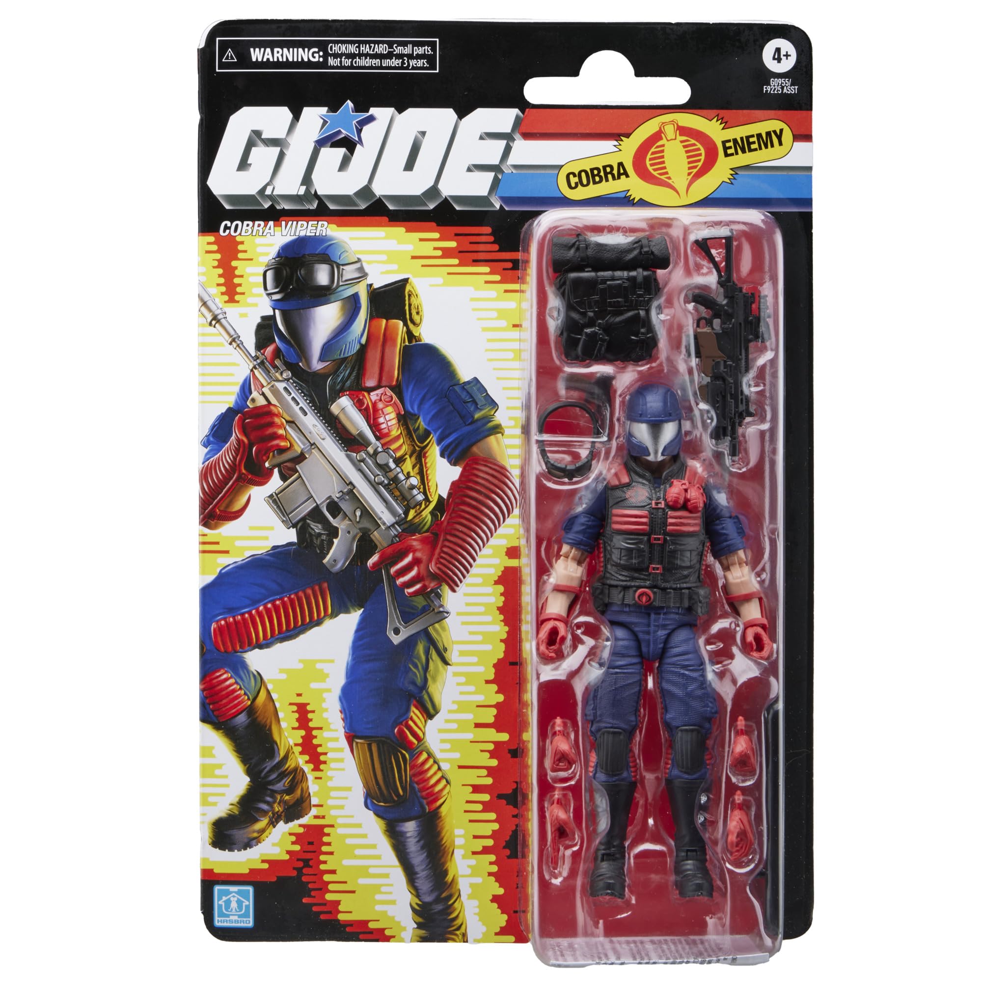 Foto 2 | Figura De Acción Hasbro G.i. Joe Classified Series Cobra Viper - Venta Internacional.