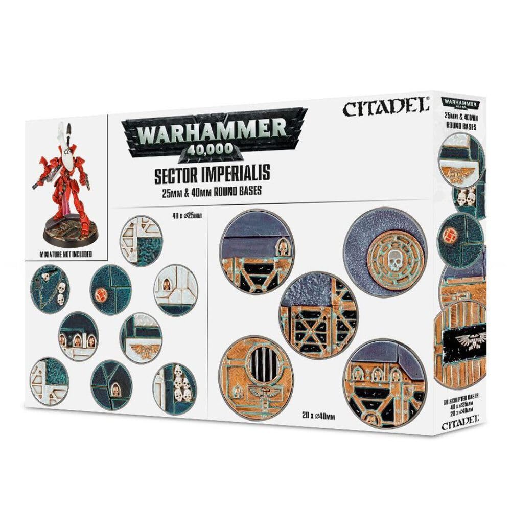 Foto 2 pulgar | Action Figure Games Workshop Sector Imperialis Con 40 Bases - Venta Internacional.