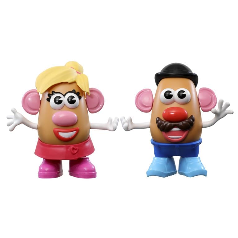 Foto 1 | Set De Cabezales «mr. And Mrs. Patate» De Toy Hasbro Potato Series - Venta Internacional.