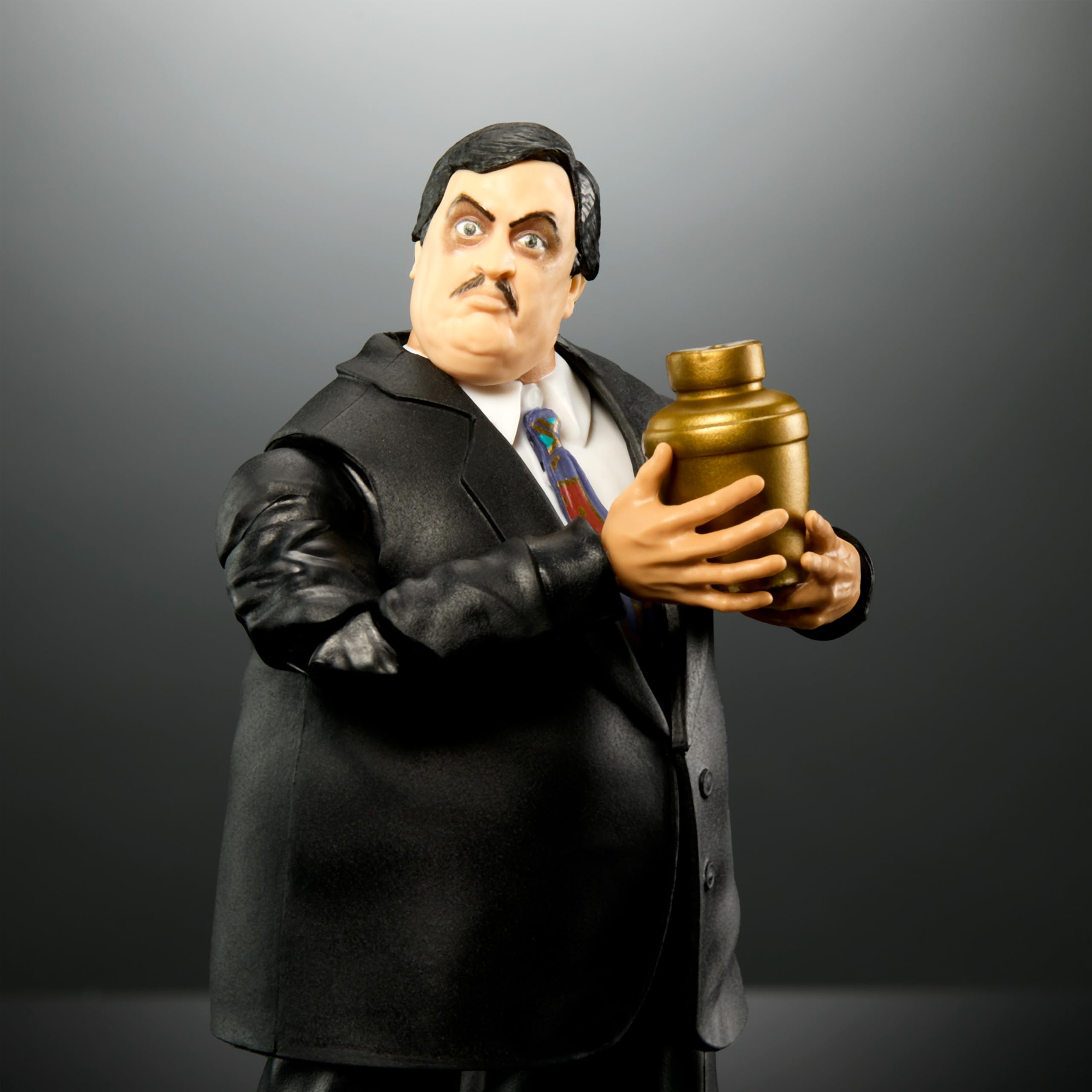 Foto 4 pulgar | Figura De Acción Mattel Wwe Elite Series #106 Paul Bearer De 15 Cm - Venta Internacional.