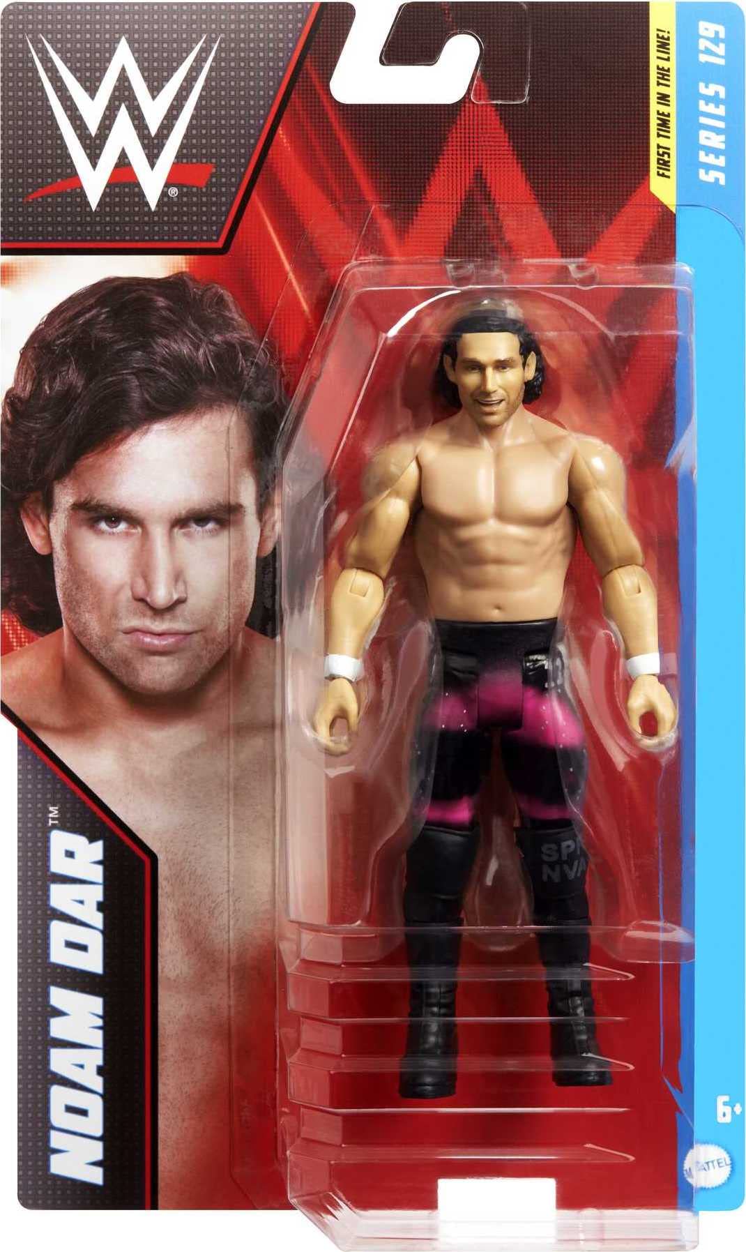 Foto 6 pulgar | Figura De Acción Mattel Wwe Basic Noam Dar Series 129 15 Cm - Venta Internacional.