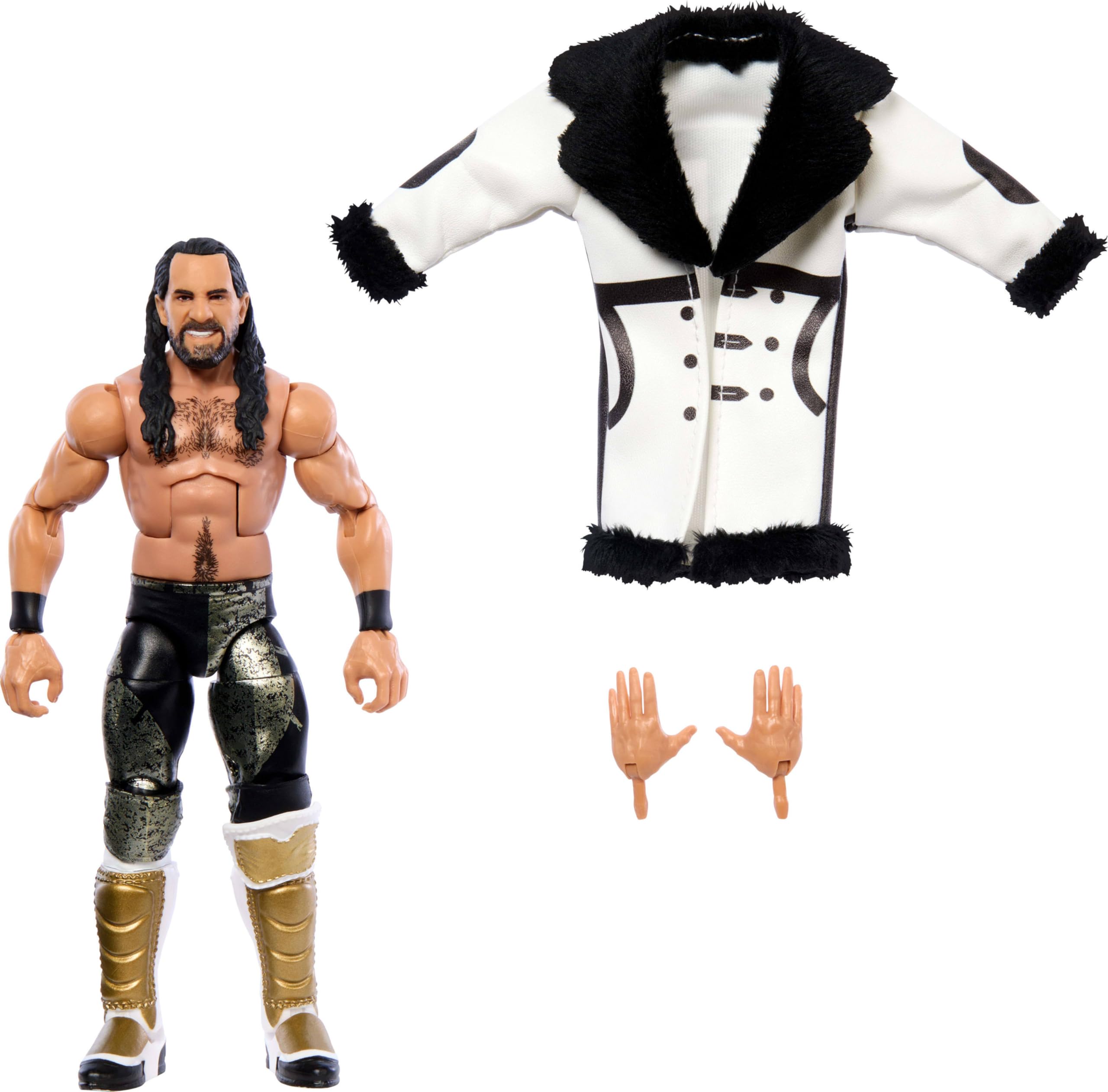 Foto 2 pulgar | Figura De Acción Mattel Wwe Top Picks Elite Seth Rollins De 6 Pulgadas - Venta Internacional.
