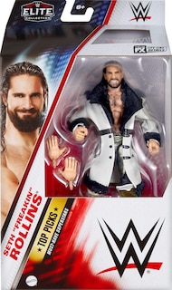 Foto 2 | Figura De Acción Mattel Wwe Top Picks Elite Seth Rollins De 6 Pulgadas - Venta Internacional.