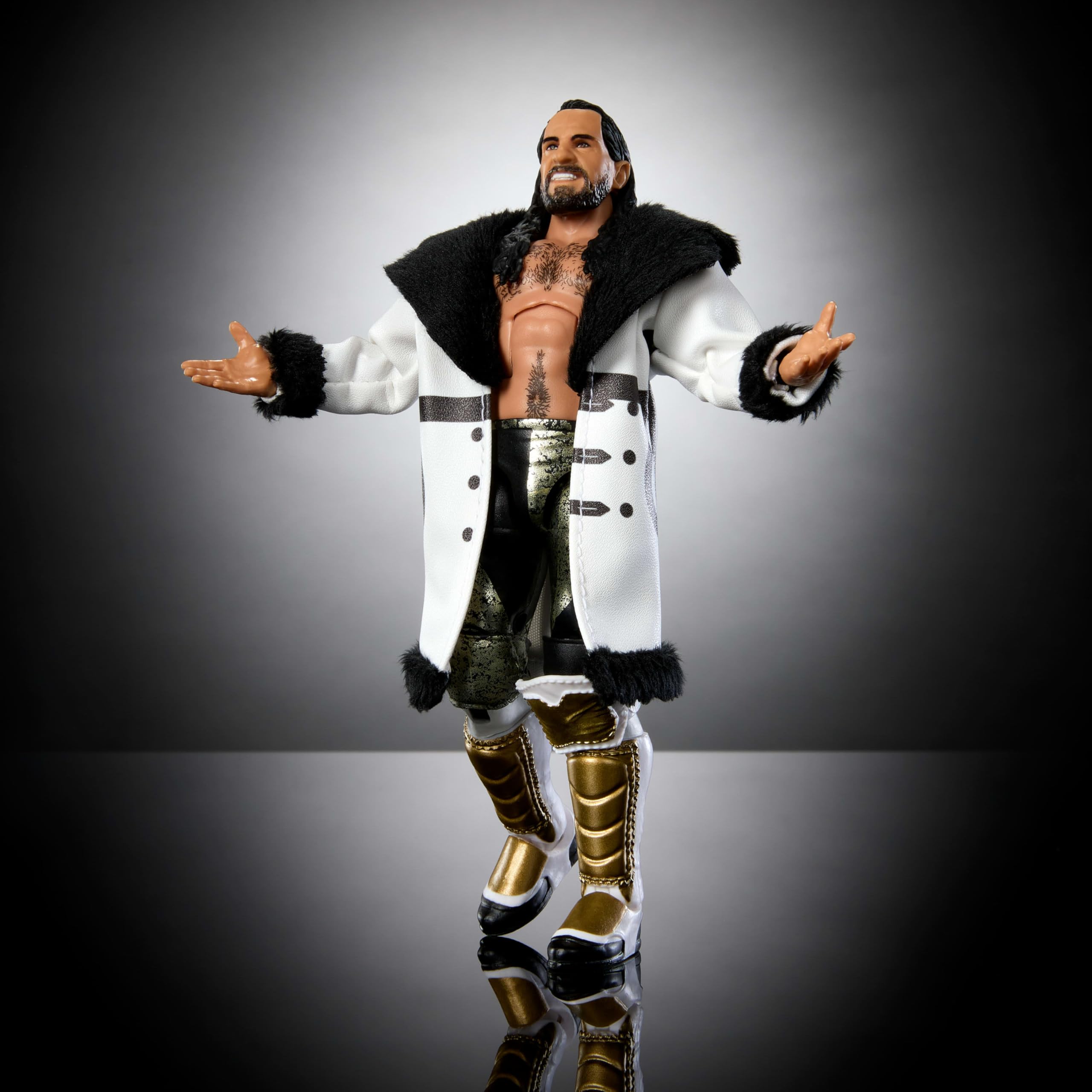 Foto 6 pulgar | Figura De Acción Mattel Wwe Top Picks Elite Seth Rollins De 6 Pulgadas - Venta Internacional.