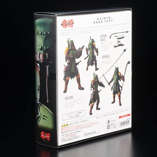 Foto 4 | Figura De Acción Tamashii Nations Star Wars Boba Fett Daimyo - Venta Internacional.