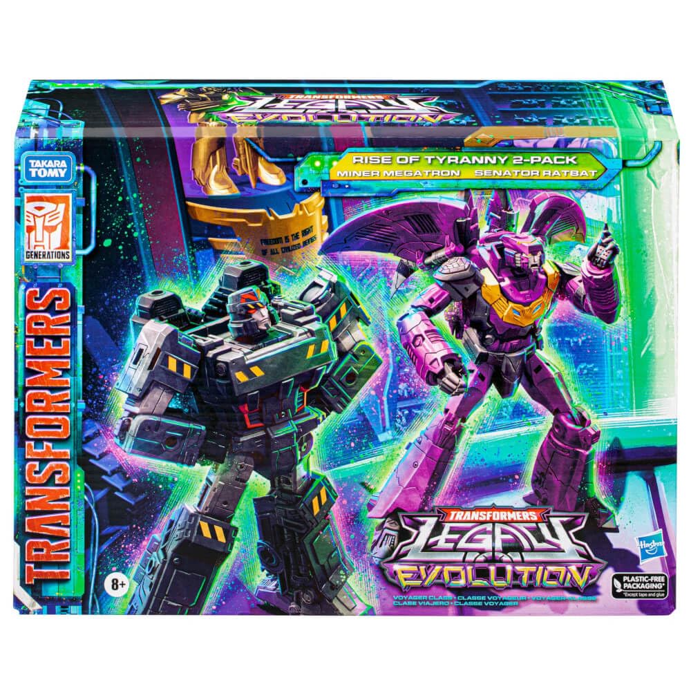 Foto 4 | Figuras De Acción Hasbro Transformers Legacy Evolution, Paquete De 2 - Venta Internacional.