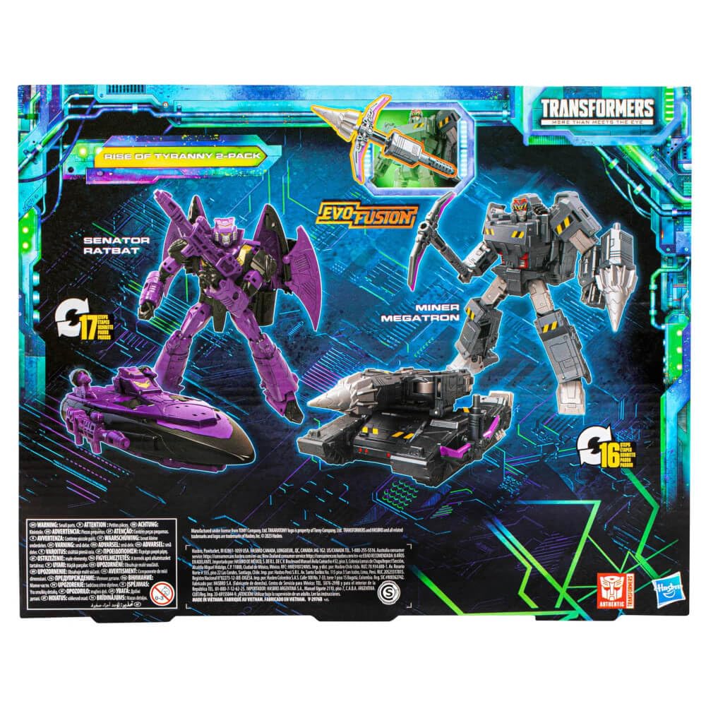 Foto 6 pulgar | Figuras De Acción Hasbro Transformers Legacy Evolution, Paquete De 2 - Venta Internacional.