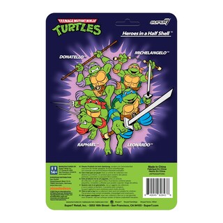 Foto 3 | Figura De Acción Super7 Teenage Mutant Ninja Turtles Leonardo - Venta Internacional.
