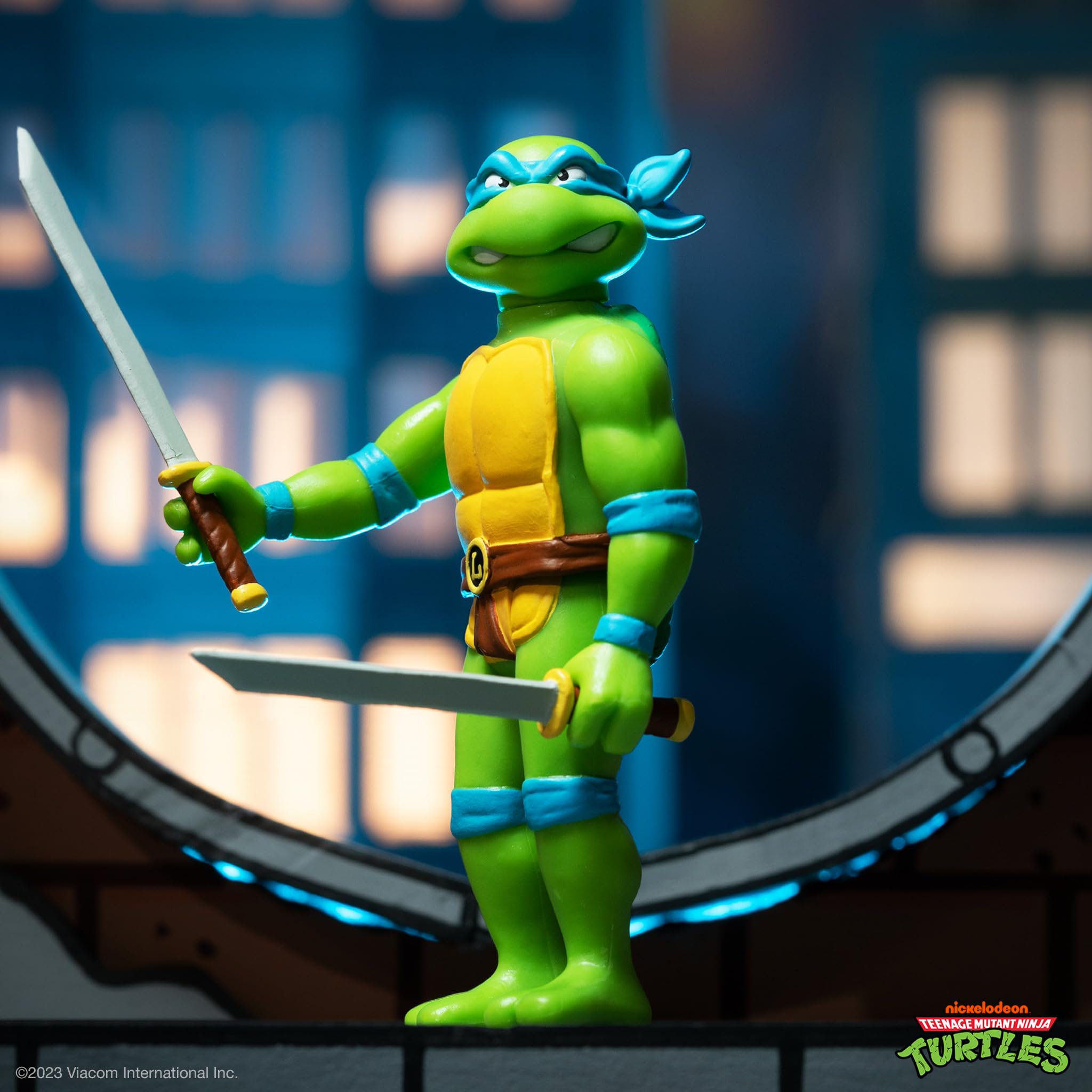 Foto 5 pulgar | Figura De Acción Super7 Teenage Mutant Ninja Turtles Leonardo - Venta Internacional.