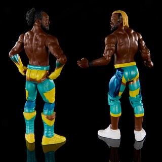 Foto 4 | Figura De Acción Mattel Wwe De Kofi Kingston Y Xavier Woods De 6 Pulgadas - Venta Internacional.