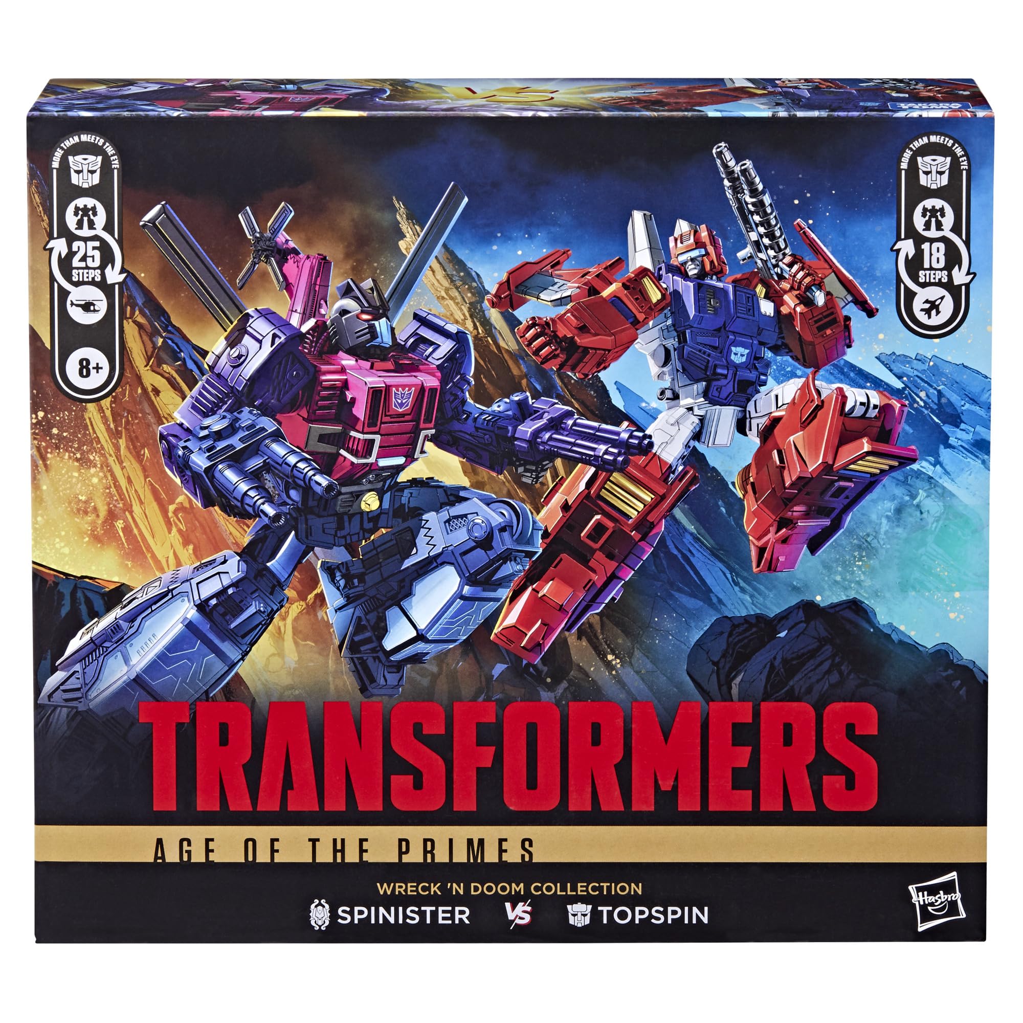 Foto 5 pulgar | Figura De Acción Hasbro Transformers Age Of The Primes 14 Cm - Venta Internacional.