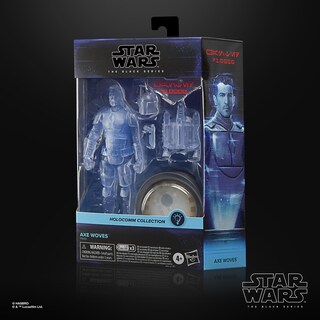 Foto 3 | Figura De Acción Star Wars The Black Series Holocomm Axe Woves - Venta Internacional.