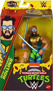 Foto 1 | Figura De Acción Wwe Elite Collection Tmnt Seth Rollins - Venta Internacional.