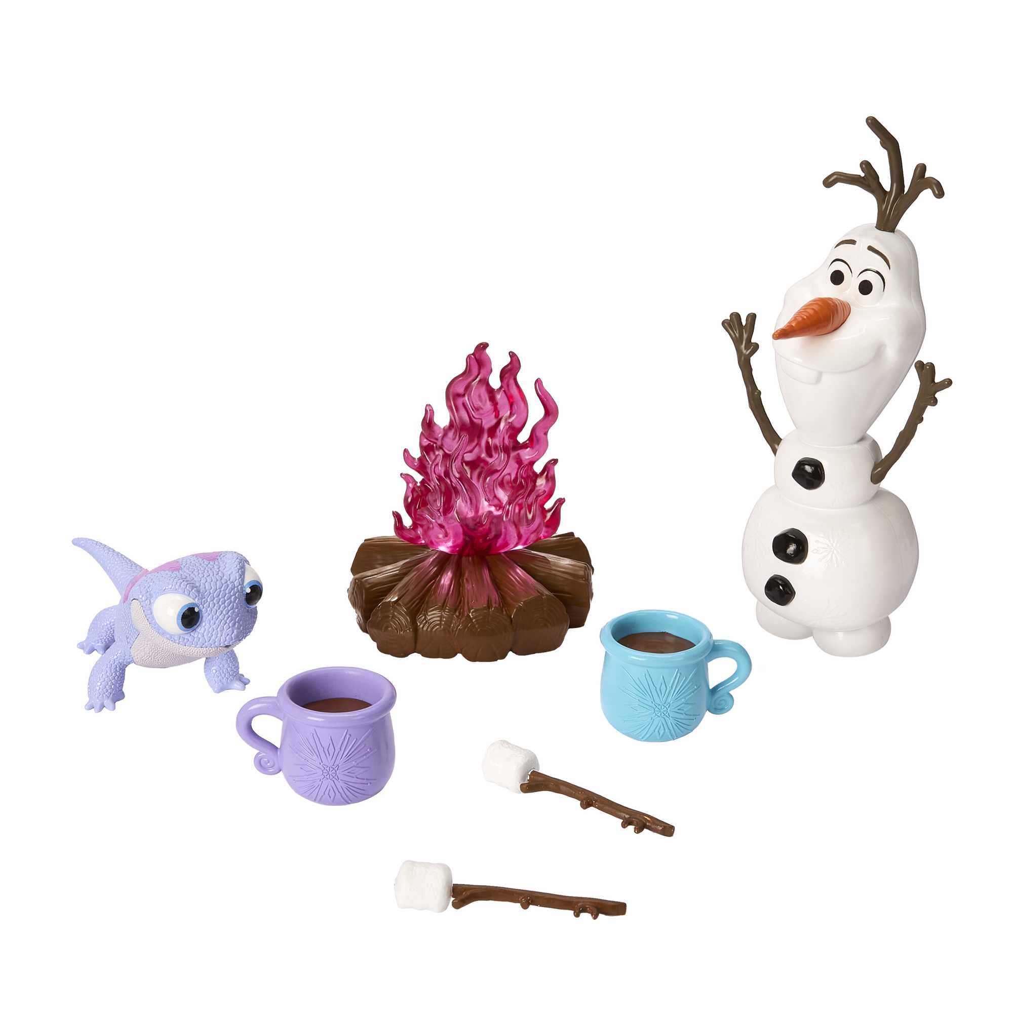 Foto 2 pulgar | Set De Juguetes Mattel Disney Frozen Con Figuras De Olaf Y Bruni + Acc - Venta Internacional.