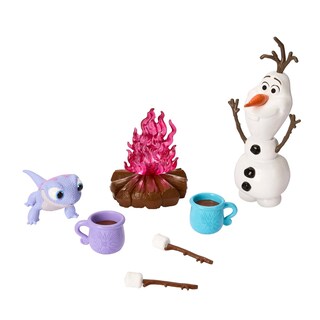 Foto 1 | Set De Juguetes Mattel Disney Frozen Con Figuras De Olaf Y Bruni + Acc - Venta Internacional.