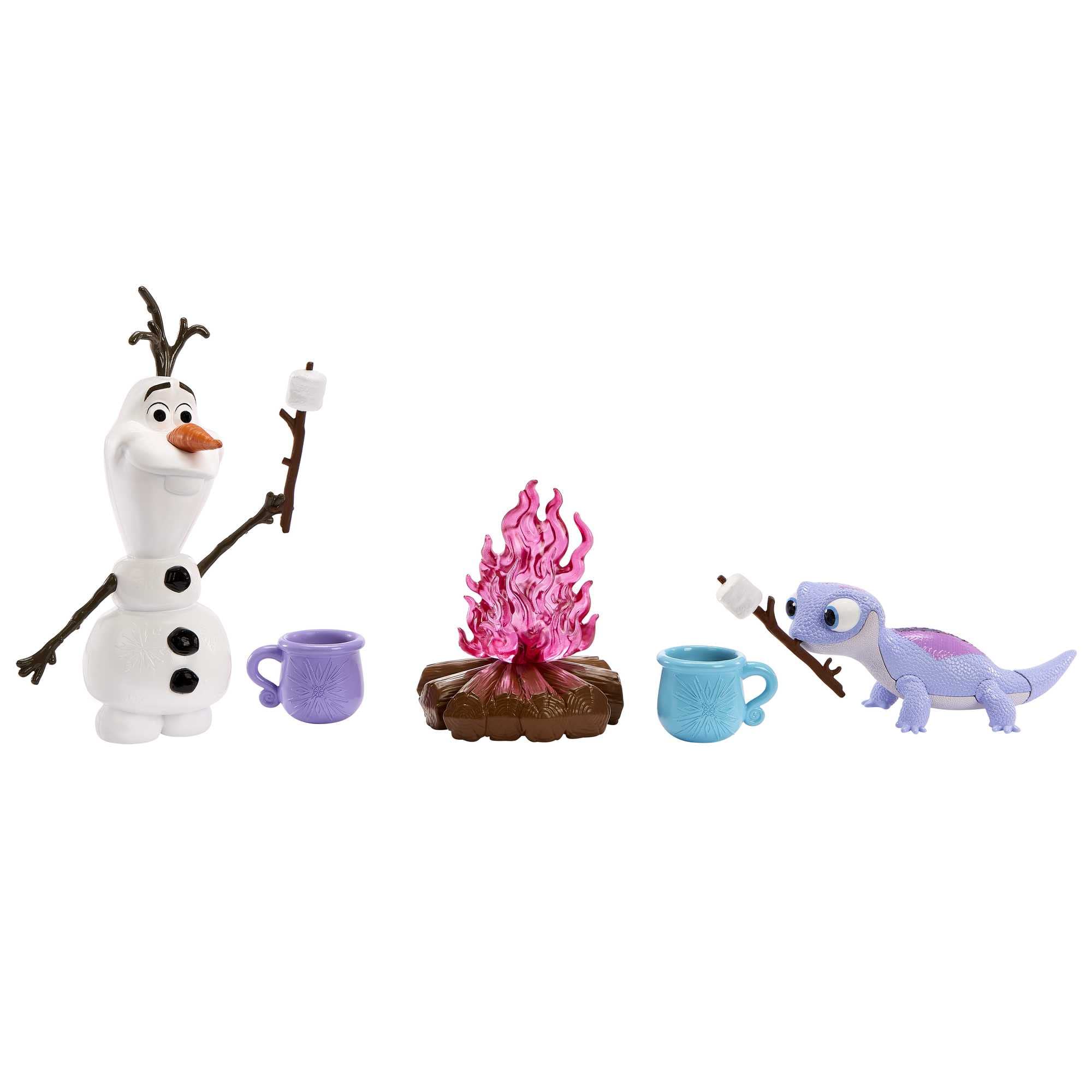 Foto 6 pulgar | Set De Juguetes Mattel Disney Frozen Con Figuras De Olaf Y Bruni + Acc - Venta Internacional.