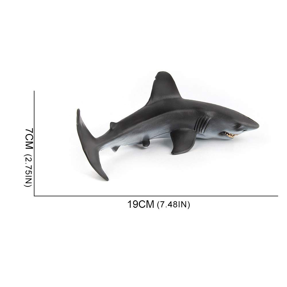 Foto 6 pulgar | Figura Fantarea De Animal Marino Modelo Tiburón Blanco Para Niños - Venta Internacional.