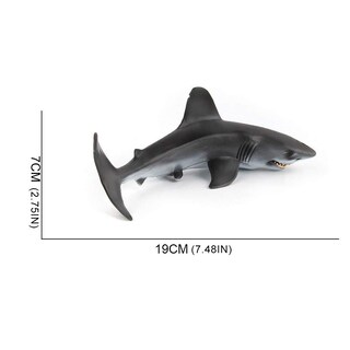 Foto 5 | Figura Fantarea De Animal Marino Modelo Tiburón Blanco Para Niños - Venta Internacional.