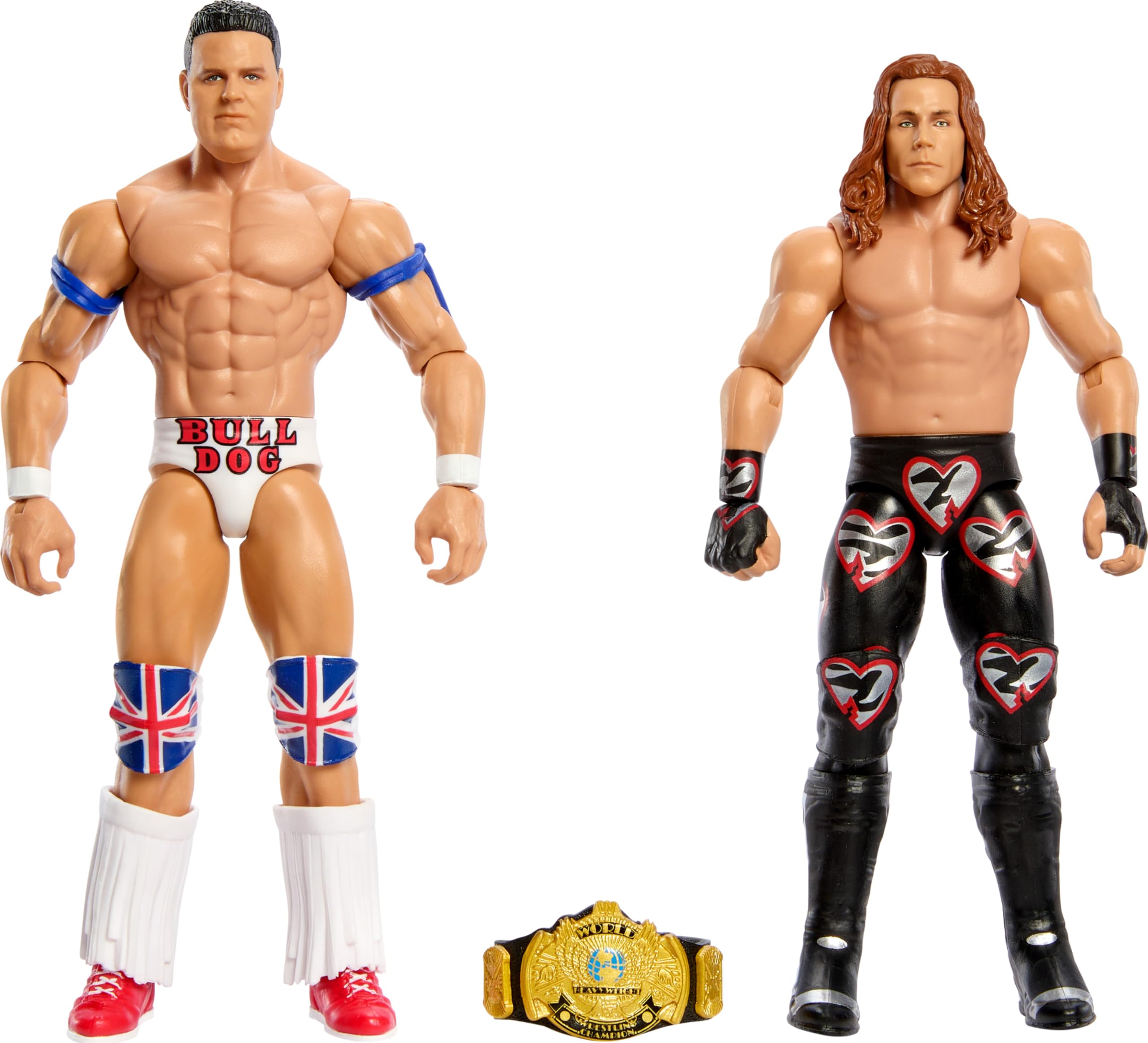 Foto 2 pulgar | Set De Figuras De Acción Mattel Wwe Championship Showdown, Paquete De 2 - Venta Internacional.