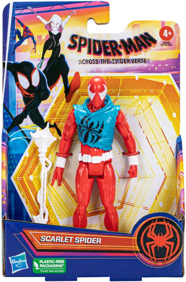 Foto 2 pulgar | Marvel Spider Man Scarlet Figura 15cm Hasbro F6163
