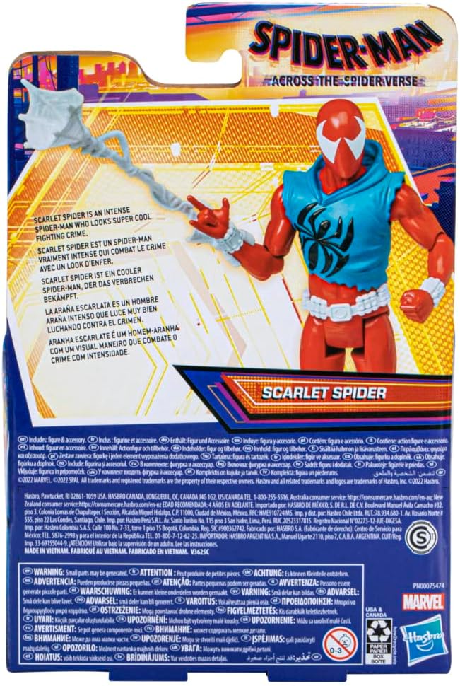 Foto 3 pulgar | Marvel Spider Man Scarlet Figura 15cm Hasbro F6163