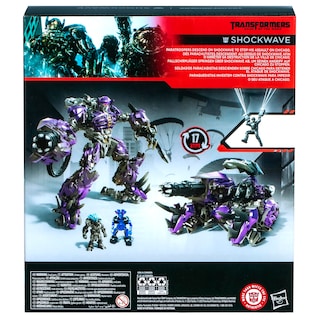 Foto 5 | Figura De Acción Transformers Studio Series Leader Shockwave - Venta Internacional.