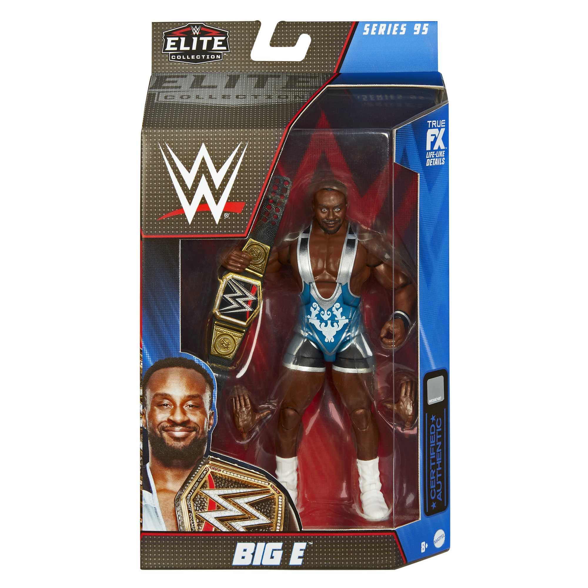 Foto 7 pulgar | Figura De Acción Mattel Wwe Big E Elite Collection 6 Pulgadas - Venta Internacional.