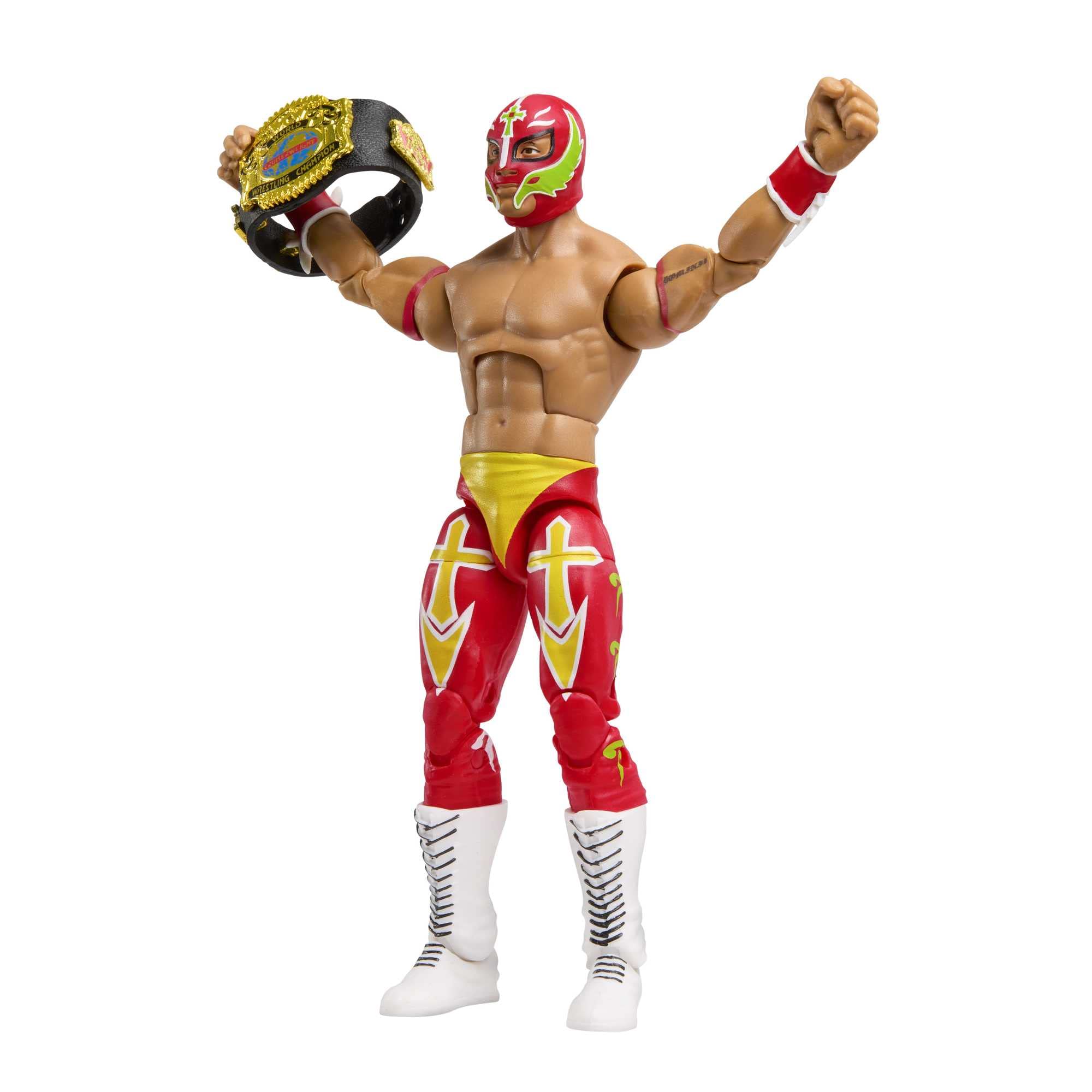 Foto 6 pulgar | Figura De Acción Mattel Wwe Rey Mysterio Elite Collection - Venta Internacional.