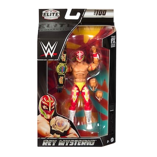 Foto 6 | Figura De Acción Mattel Wwe Rey Mysterio Elite Collection - Venta Internacional.