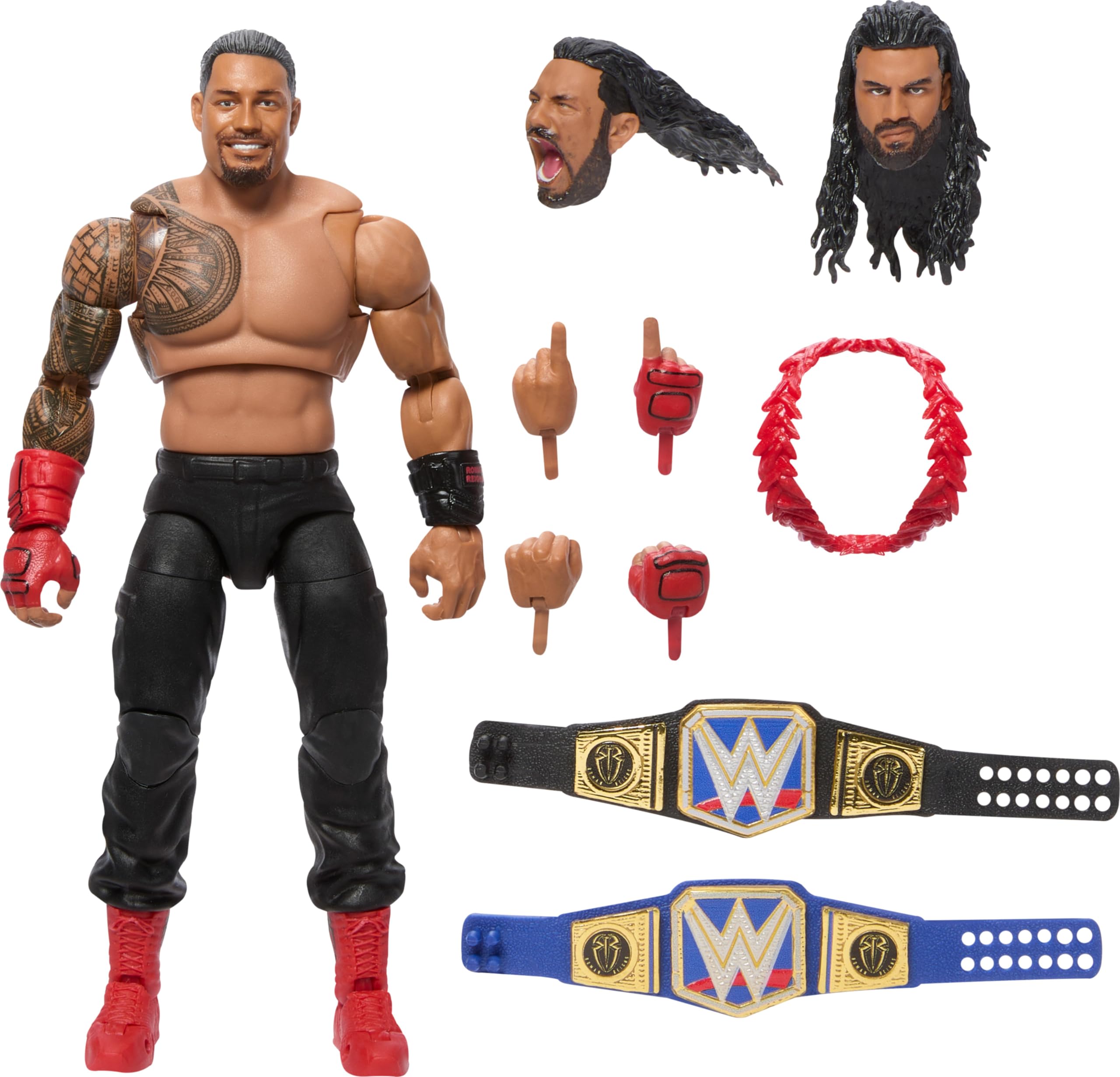 Foto 2 pulgar | Figura De Acción Mattel Wwe Ultimate Edition Roman Reigns - Venta Internacional.