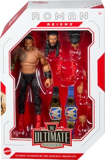 Foto 2 | Figura De Acción Mattel Wwe Ultimate Edition Roman Reigns - Venta Internacional.