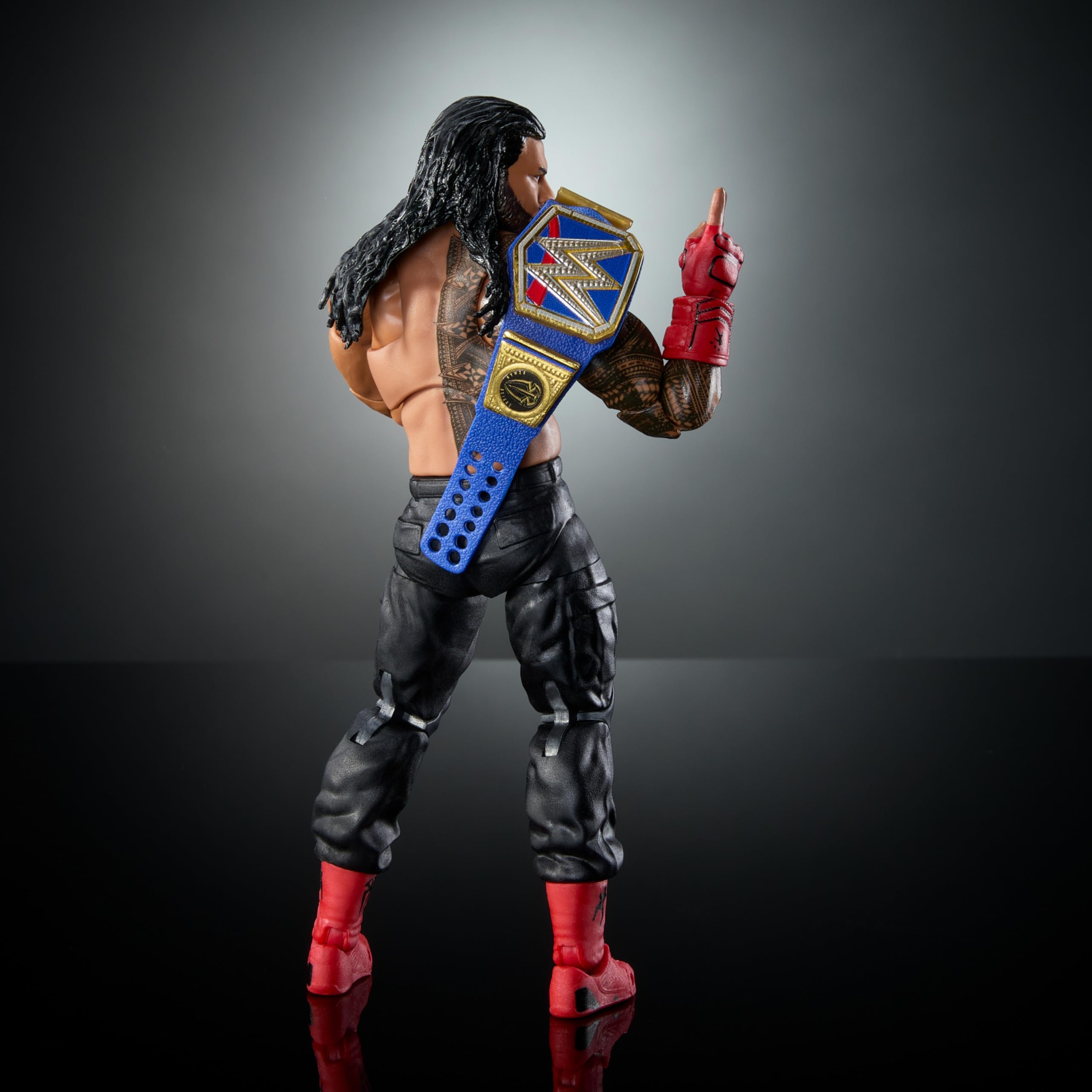 Foto 6 pulgar | Figura De Acción Mattel Wwe Ultimate Edition Roman Reigns - Venta Internacional.