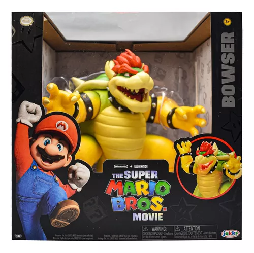 Foto 2 pulgar | Figura Bowser Mario Bros Luz Y Humo Jakks Pacific 42312