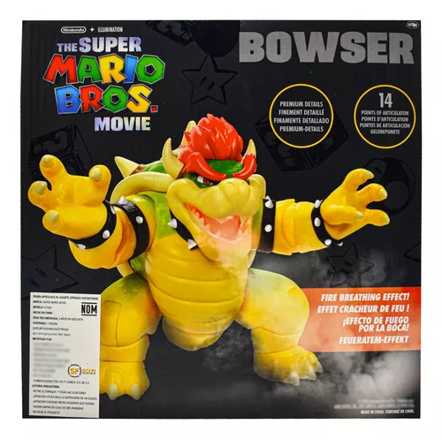 Foto 4 pulgar | Figura Bowser Mario Bros Luz Y Humo Jakks Pacific 42312