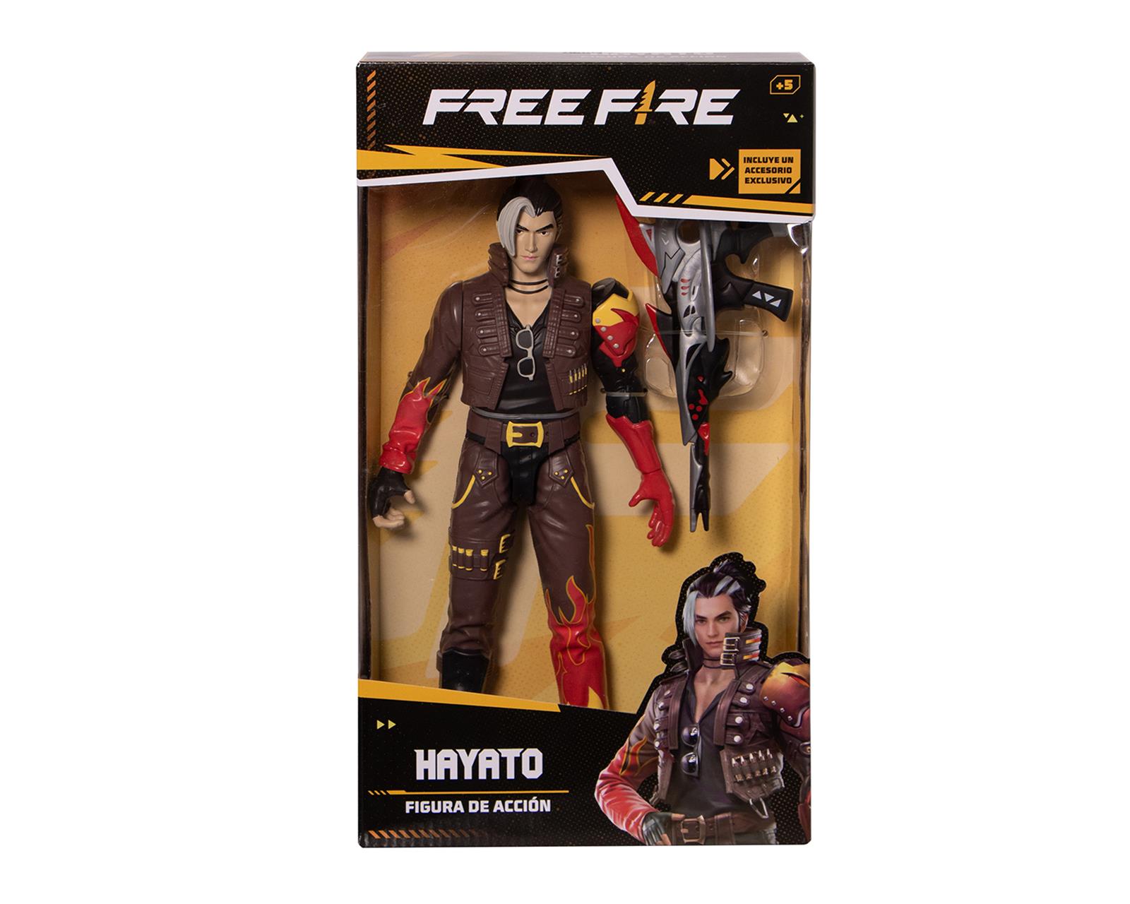 Foto 2 pulgar | Figura De Acción Garena Free Fire (hayato 30 Cm)