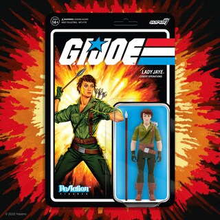 Foto 3 | Figura De Acción Super7 G.i. Joe Lady Jaye De 3.75 Pulgadas Con Accesorio - Venta Internacional.