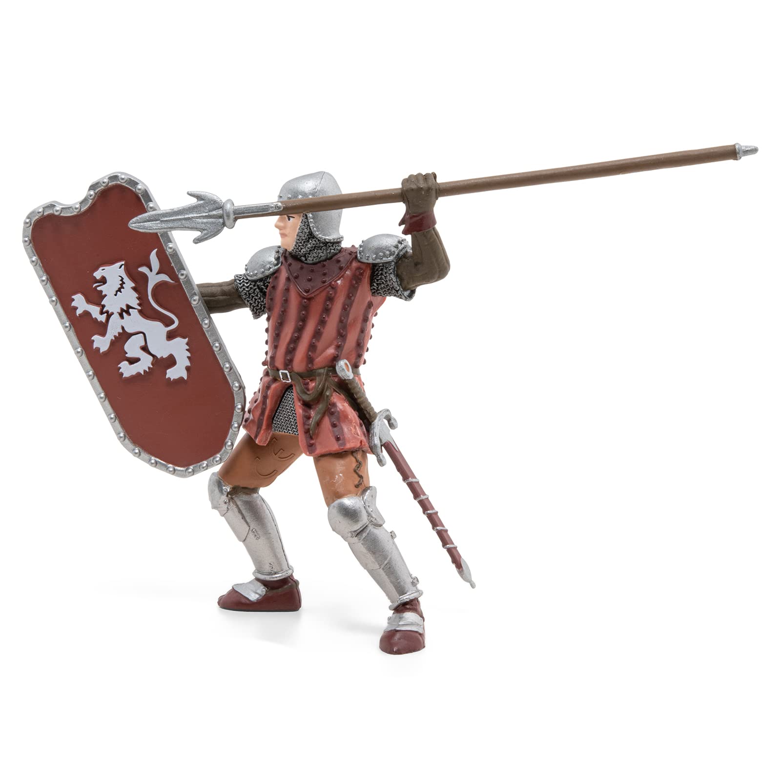 Foto 1 | Figura Papo Caballero De Fantasía Medieval Con Jabalina 39756 - Venta Internacional.