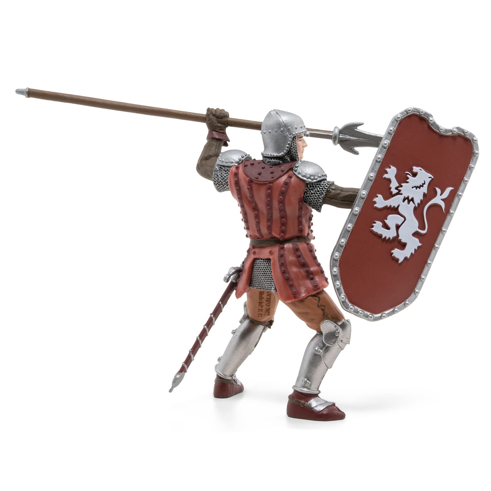 Foto 2 | Figura Papo Caballero De Fantasía Medieval Con Jabalina 39756 - Venta Internacional.