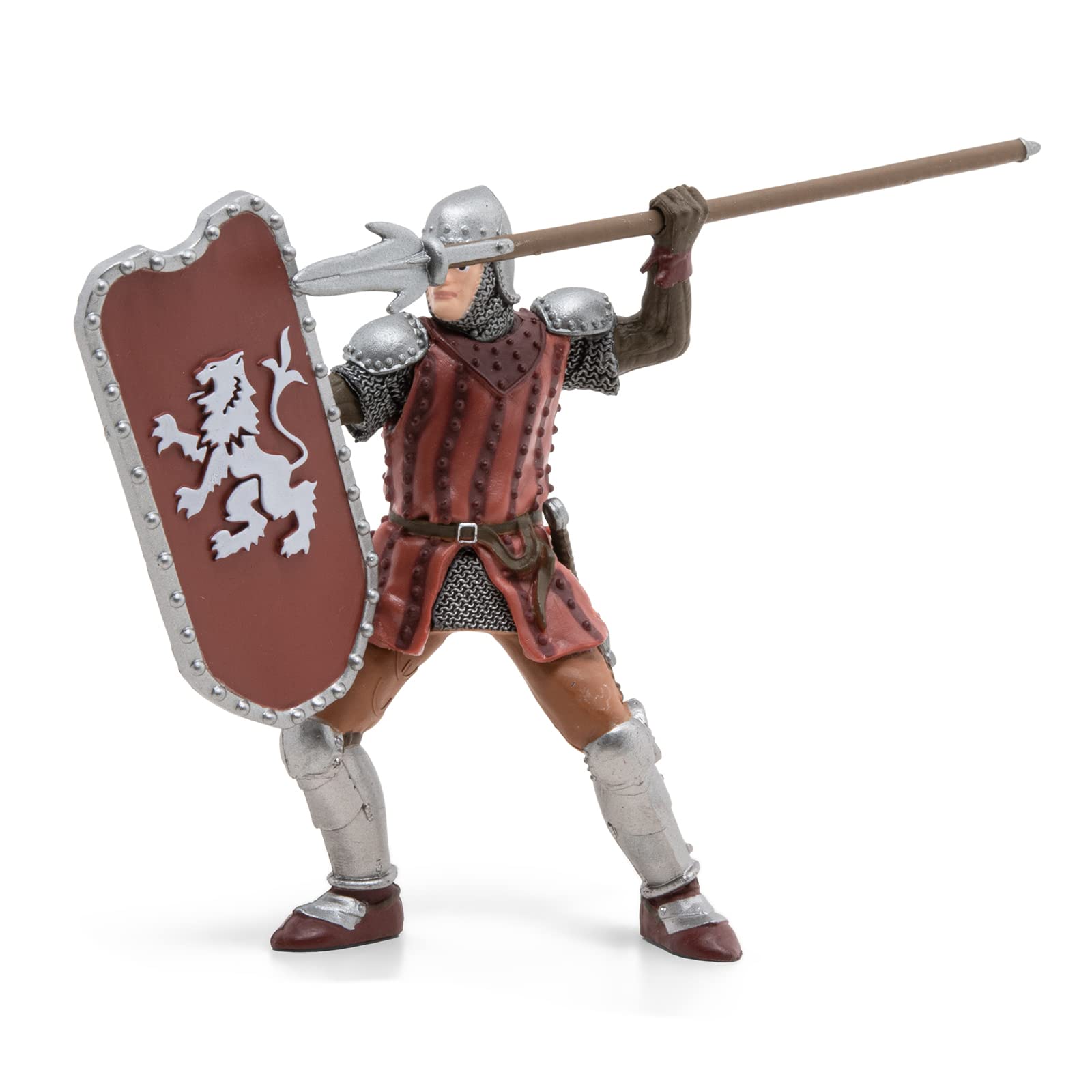 Foto 4 pulgar | Figura Papo Caballero De Fantasía Medieval Con Jabalina 39756 - Venta Internacional.