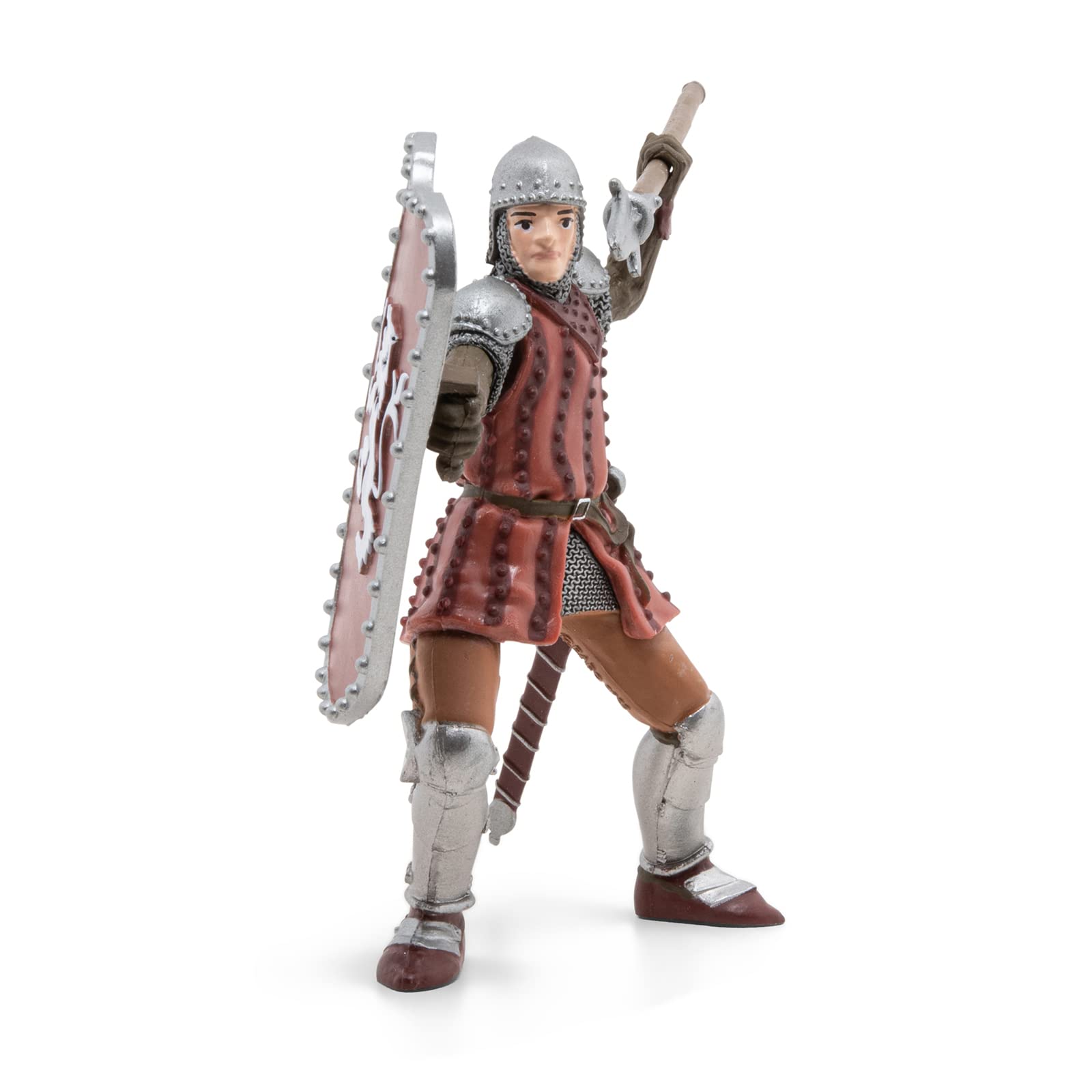 Foto 5 | Figura Papo Caballero De Fantasía Medieval Con Jabalina 39756 - Venta Internacional.