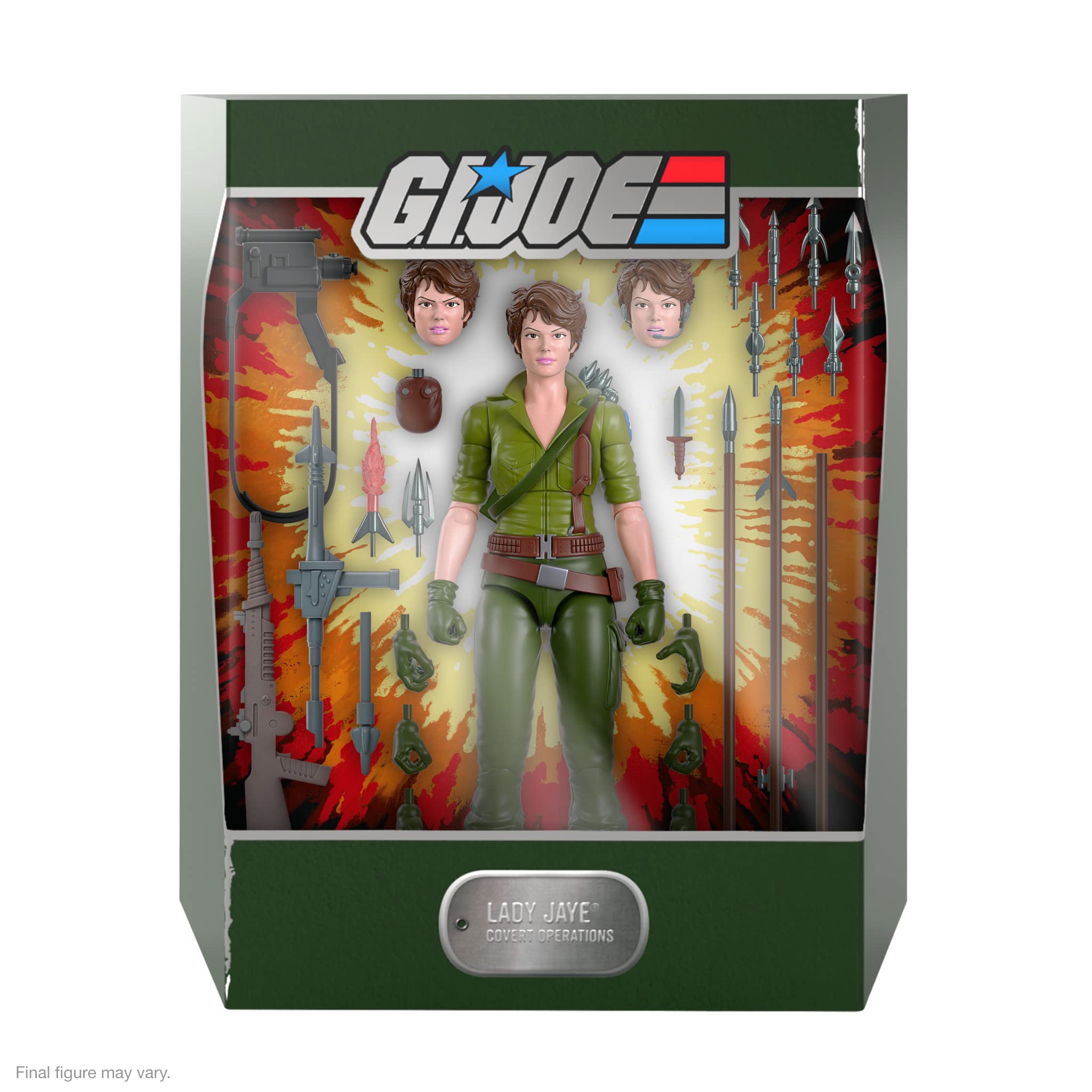 Foto 3 pulgar | Figura De Acción Super7 Ultimates! G.i. Joe Lady Jaye De 7 Pulgadas - Venta Internacional.