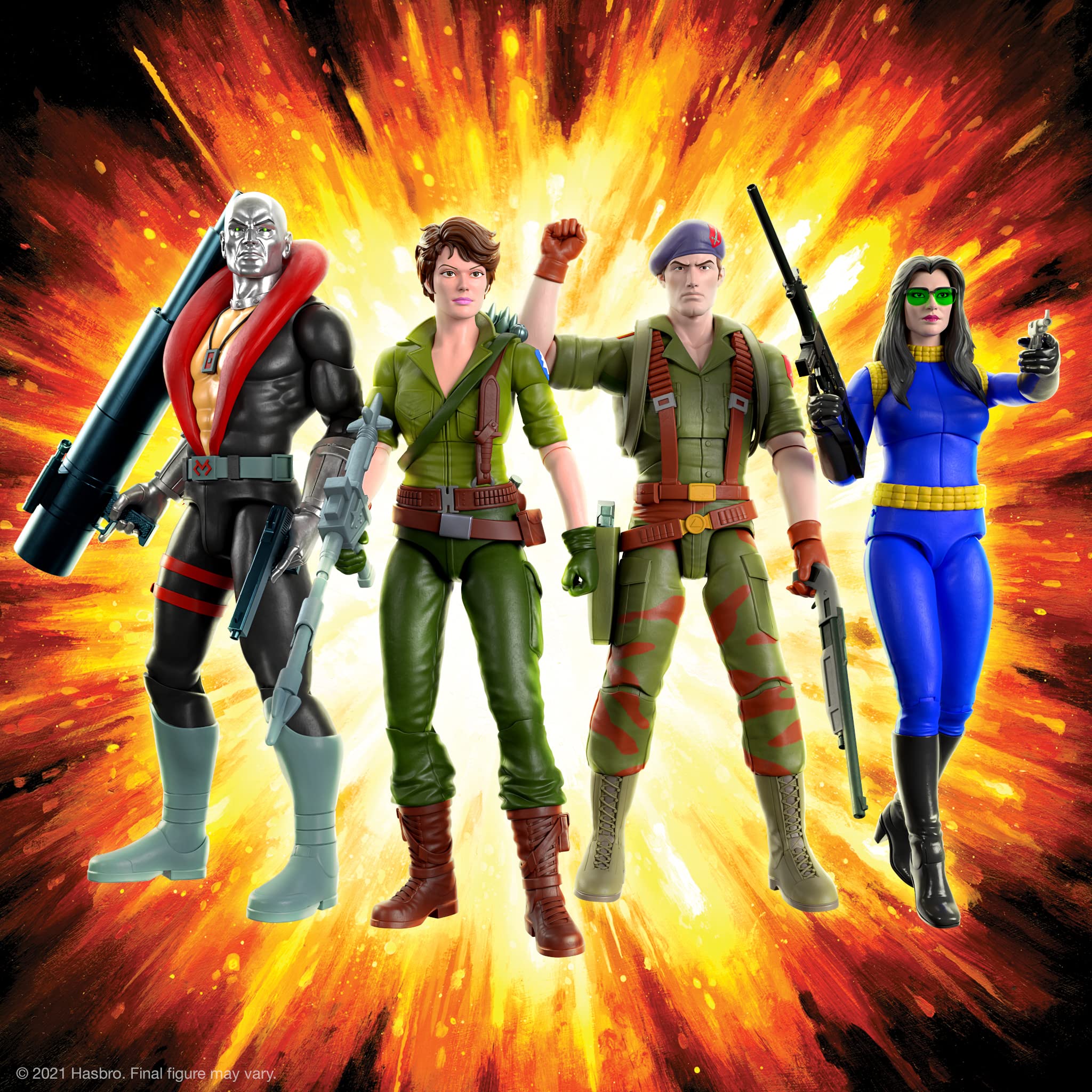 Foto 6 pulgar | Figura De Acción Super7 Ultimates! G.i. Joe Lady Jaye De 7 Pulgadas - Venta Internacional.